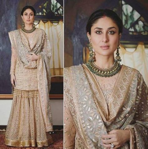 Bridal Sharara, Gharara Designs, Sharara Designs, Diwali Outfits, Jumper Outfit, Salwar Kamiz, Kareena Kapoor Khan, Tarun Tahiliani, Armani Prive