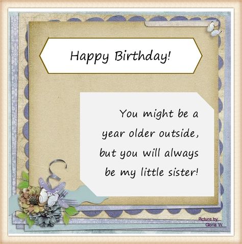 Birthday Wishes For Lil Sister, Happy Birthday Lil Sister, Birthday Cake For Boyfriend, Cute Birthday Wishes, Cake For Boyfriend, Birthday Wishes For Myself, Lil Sister, Soulmate Quotes, Happy Birthday Sister