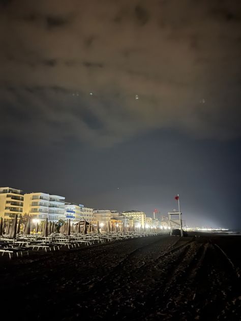 Beach At Night, Italy Trip, Aesthetic Beach, Pompeii, Beach Aesthetic, Italy Travel, At Night, Venice, Rome