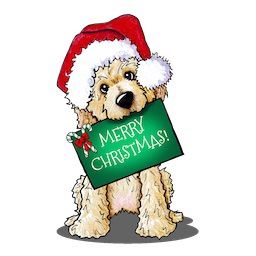 Doodle Easy Drawing, Golden Doodle Christmas, Doodle Easy, Dog Caricature, Doodle Christmas, Christmas Sketch, Christmas Dogs, Christmas Cartoon, Homemade Christmas Cards