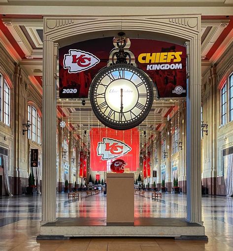 Chiefs Kingdom, Chiefs Football, Kc Chiefs, Union Station, Kansas City Chiefs, Super Bowl, Big Ben, Kansas City, Kansas