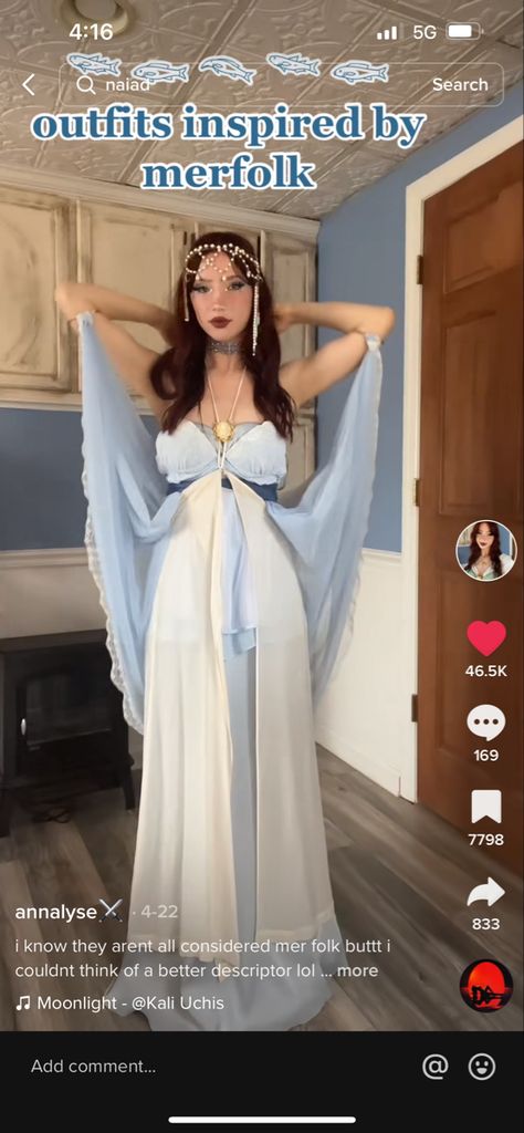 Goddess Outfit, Fair Outfits, Fairy Outfit, Pretty Halloween Costumes, Goddess Costume, Elegant Dresses Classy, Fantasy Dress, Really Cute Outfits, Fantasy Fashion