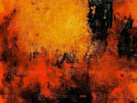 Black and Orange Grunge Texture Background Orange And Black Aesthetic Wallpaper, Ominous Background, Orange Black Wallpaper, Orange And Black Background, Orange Grunge, Orange And Black Abstract Art, Abstract Orange Background, Black Texture, Youtube Banners