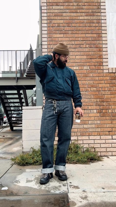 back in LA . . . #ootd#outfit#fashion#style#fitcheck#fit | Instagram Mens Fashion Cold Weather, Trekking Boots Outfit, Silverlake Street Style, Men’s Street Wear Look, Men’s Outfits Winter, Men’s Winter Fits, Workwear Aesthetic Men, Cozy Outfits Men, Men’s Outfit Inspo Fall Winter