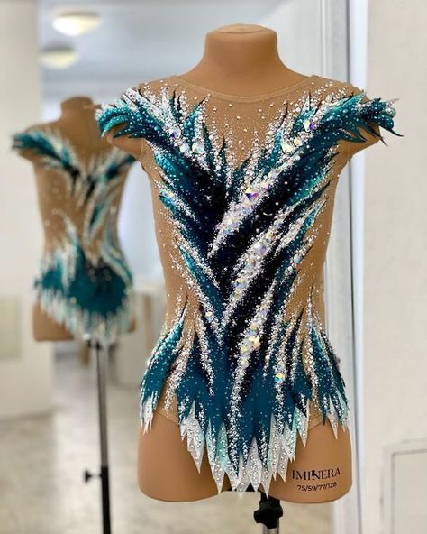 Gymnastic Leotard Pattern, Gymnastics Rhythmic, Acro Leotards, Leotards Gymnastics, Gymnastics Competition Leotards, Rhythmic Gymnastics Costumes, Leotards Gymnastics Rhythmic, Gymnastics Suits, Gymnastics Leos