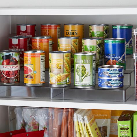 Acrylic Wall Shelf, Deep Pantry, Seed Bars, Fridge Drawers, Pantry Bin, Organized Pantry, Clear Bins, Home Edit, Pantry Organizers