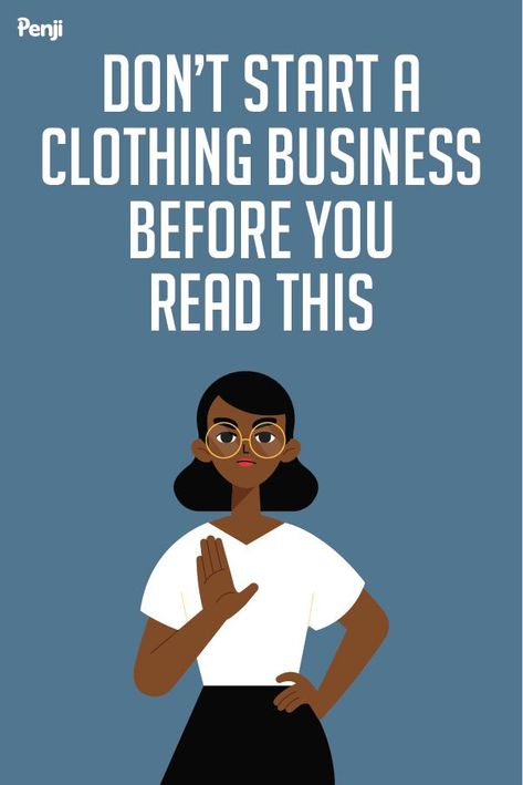 Starting a clothing business is more complicated than one might think. There are crucial factors to consider and a number of lessons to learn. #clothingbusiness #businessadvice #graphicdesign Fashion Business Plan, Starting A Clothing Business, Fashion Design Books, Startup Business Plan, Small Business Packaging Ideas, Business Basics, Clothing Business, Business Marketing Plan, Sewing Business