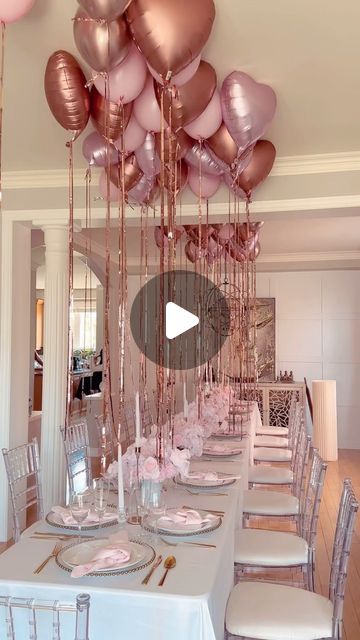 985 likes, 25 comments - theballoonland on April 22, 2024: "Living room transformed for a intimate birthday dinner! 💕 A pretty pink theme will always be a BEAUTY! 💕 #bridalshower #birthdaydinnersetup #dinnersetup". Birthday Dinner At Home Decor, Living Room Dinner Party, Intimate Birthday Ideas For Him, Birthday Dinner Themes, Birthday Dinner Ideas Decoration, 25 Birthday Theme, Pink Birthday Dinner, Pretty In Pink Birthday Party, Pink Dinner Party