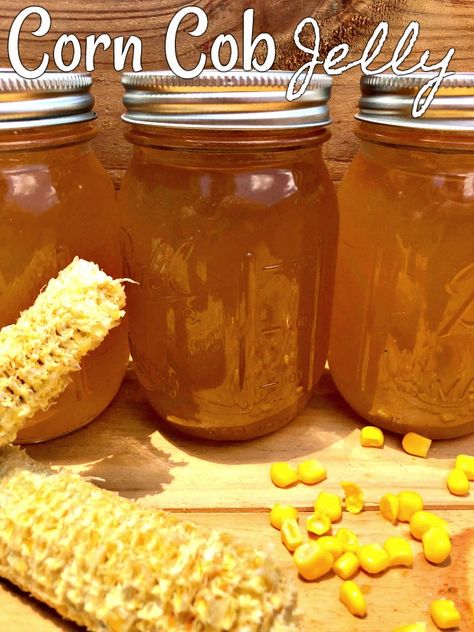 Corn Cob Jelly, Foodblogger Instagram, Canning Corn, How To Make Corn, Canning Recipe, Jam Recipes Homemade, Canning Jam, Homemade Jelly, Snack Healthy