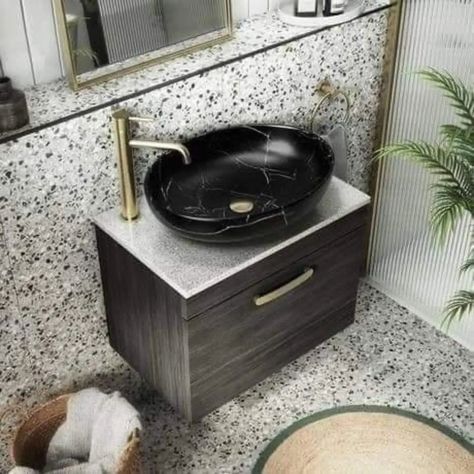 Bathroom Design ✨️ #trendingpost #viralpost #instagramreels #bathroomtour #explorepage #beforeandafter #interiorbathroom #bathroomdesign #bathroomdecor #rennovation #homedesignsdworld #fypシ゚viralシ2024fyp #explorepost #viralpost #foodreview #fitnesschallenge #mukeshambani #90sbollywood #skincaregoals Marble Basin Counter, Table Top Basin Counter Design, Basin Counter Design, Black Wash Basin, Counter Top Washbasin, Wash Basin Counter, Modern Pedestal Sink, Vanity Wash Basin, Counter Top Basin