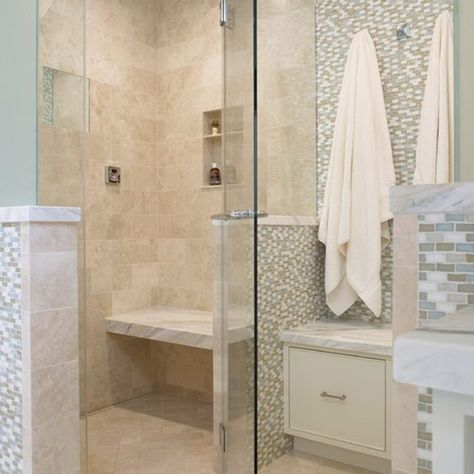 Steam Shower Ideas: 15 Ways to Upgrade Your Bathroom Small Steam Shower Ideas, Steam Room Shower Design, Steam Shower Design, Towel Hooks In Bathroom, Hooks In Bathroom, Steam Shower Ideas, Steam Shower Units, Large White Tiles, Steam Room Shower