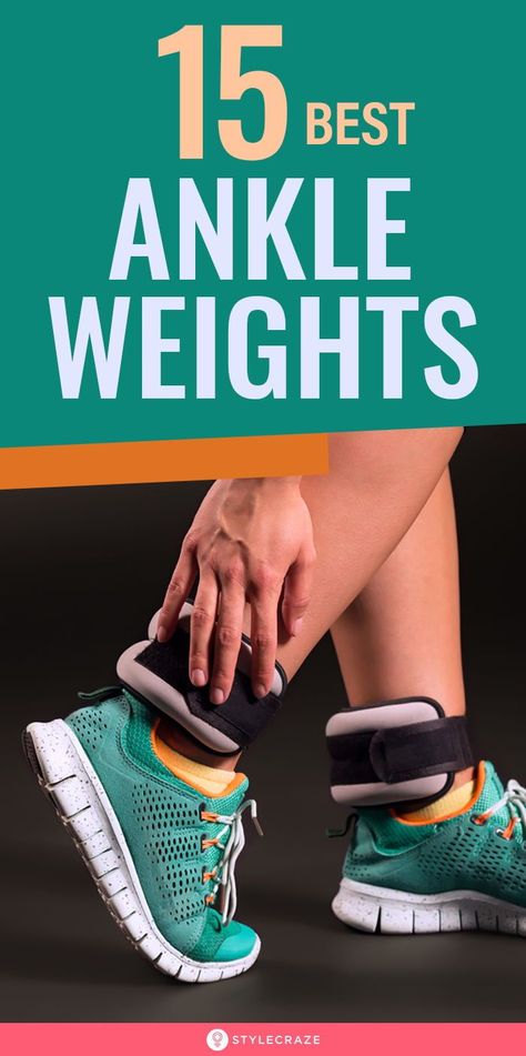 15 Best Ankle Weights: They also help boost athletic performance, improve your home/gym workout sessions, and can enhance the effectiveness of walking, jogging, cross-training, and aerobics. Ankle weights can also build core strength, promote cardiovascular health, and help in muscle rehabilitation. We have listed the 15 best ankle weights available online. Check them out! #AnkleWeight #Health #Fitness Walking With Ankle Weights Benefits, Diy Ankle Weights, Ankle Weights Benefits, Ankle Weight Exercises, Build Core Strength, Home Gym Workout, Muscle Definition, Ankle Weights, Strong Legs