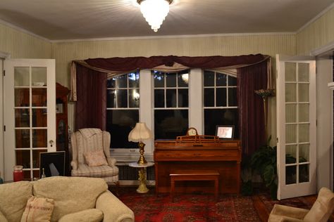 Piano In Front Of Window Upright, Piano In Front Of Window, Window Decor, Pennsylvania, Piano, Top Styles, Entryway, Curtains, Google Search