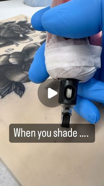 Ziggy Tattoo School on Instagram: "When you shade, be careful with creating lines .  Line work is something we don’t need  Smooth shading is the outcome we desire   #tattoocourse #tattooschol #tattooart #tattootutorial #tattootutorials #tattoomentor #mentor #tarmentor #tattoomentors #tattooeducation #tattoocourses #courses #tattooing #tats #derbytattoo #tattooderby #nottinghamtattoo" Shading In Tattoos, Smooth Shading Tattoo, Beginner Tattoo Stencils With Shading, Tattoo Storage Ideas, How To Shade Tattoos, Tattoo Shading Practice, Draw Tattoo Ideas, Fill In Tattoo Ideas Sleeve Backgrounds, Shadow Tattoo Ideas