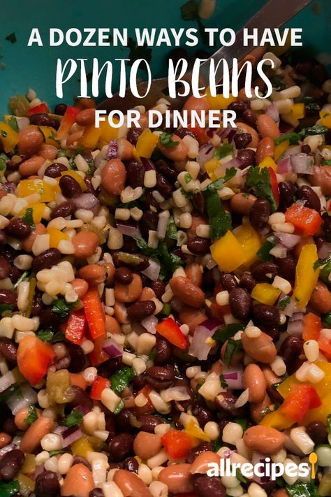 Bean Dinner Recipes, Pinto Bean Chili Recipe, Bean Dinner, Beans For Dinner, Beans Recipe Healthy, Mexican Pinto Beans, Pinto Bean Soup, Ham Hocks, Pinto Bean Recipes