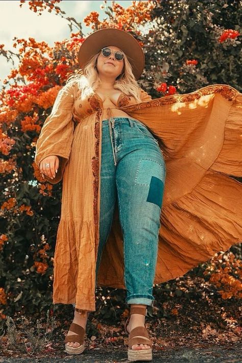 Plus Size 70s Fashion, Boho Outfits Summer, Island Vacation Outfits Black Women, Boho Plus Size Outfits, Outfit Ideas Boho, Beach Vacation Outfit Ideas, Hawaii Vacation Outfits, Summer Packing List, Curvy Boho