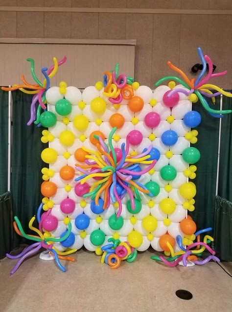 Link Balloons, Art Balloon, Deco Ballon, Diy Balloon Decorations, Birthday Balloon Decorations, Love Balloon, Custom Balloons, Balloon Backdrop, Balloon Columns