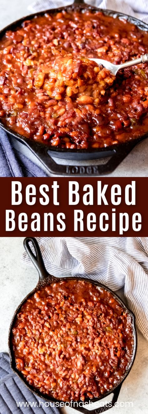 Baked Beans Recipes, Best Baked Beans Recipe, Recipe With Bacon, Best Baked Beans, Bbq Pitmasters, Baked Beans Recipe, Beans Recipes, Boston Baked Beans, Baked Bean Recipes