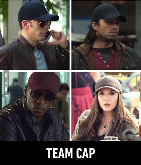 Well, it's called Team Cap for a reason Team Cap, Dc Movies, Nerd Life, The Twilight Saga, Steve Rogers, Marvel Memes, Avengers Assemble, Bucky Barnes, Tony Stark