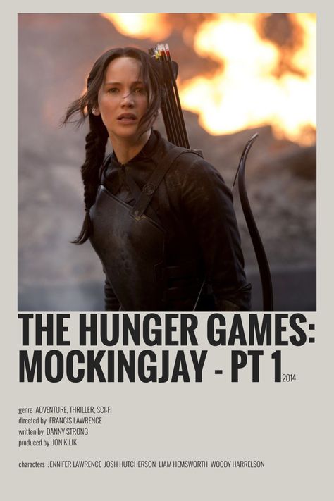 the hunger games mockingjay pt 1 minimalist movie poster Hunger Games Poster, The Hunger Games Mockingjay, Hunger Games Movies, Iconic Movie Posters, Hunger Games Mockingjay, Movie Card, Film Posters Minimalist, Film Poster Design, Polaroid Poster