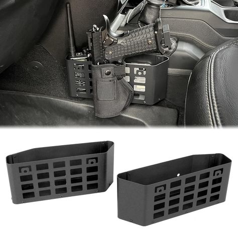 PRICES MAY VARY. 【Perfect Fitment】 MAIKER gear shift storage box is specially designed for 2018-2023 Jeep wrangler JL JLU & JT & 4XE 2 door and 4 Door. 【Durable Quality】Abandoning most common ABS materials, Our Door Storage Pockets are made of 304 stainless steel, which is not deformed, durable, anti-corrosion, and impact-resistant. 【Increased Storage Space】The Console Hanging Storage Organizer is designed to make use of the previously unused space in the center console of your Wrangler, providi Jeep Wrangler Unlimited Accessories, Jeep Wrangler Mods, Viking Haircut, Tacoma Accessories, Batman Car, Cool Truck Accessories, Tactical Truck, Overland Gear, Toyota Tundra Sr5