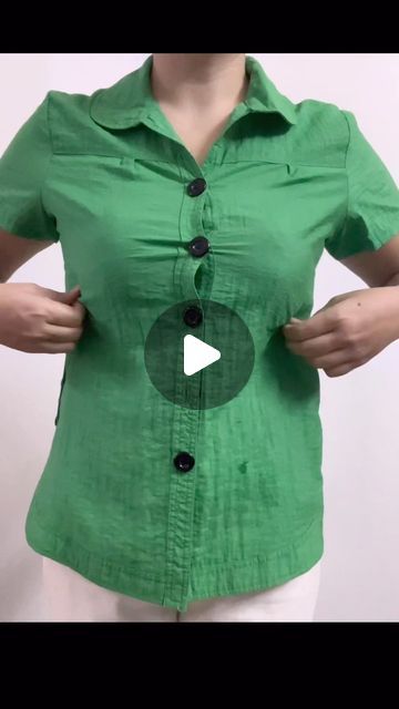 How To Add Fabric To A Shirt, Easy To Make Tops, Upcycled Denim Shirt, Altering Clothes Refashioning, Altering Clothes Bigger, Refashion Clothes Tutorial, Refashion Clothes Upcycling, Blouse Refashion, Shirt Alterations