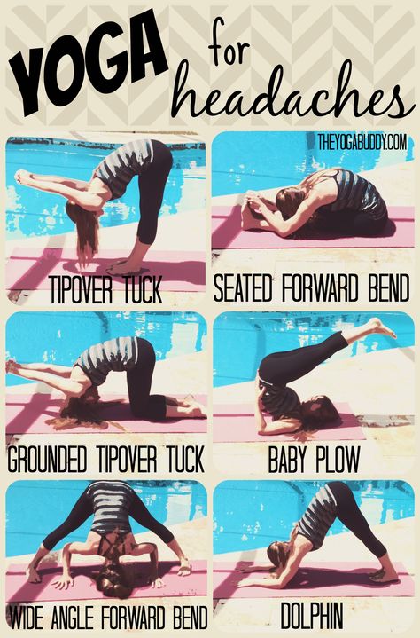 Yoga For Headaches, For Headaches, Sup Yoga, Yoga Posen, Yoga Moves, Headache Relief, Yoga Photography, Yoga Training, Yoga Stretches