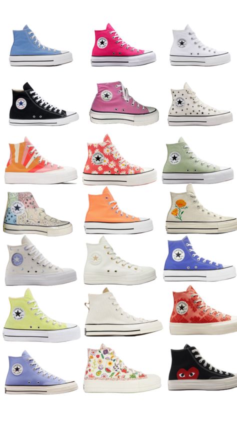 Nick Shoes, Cute Converse Shoes, Tenis Converse, Nike Shoes Women Fashion, Cute Converse, Pretty Sneakers, Preppy Shoes, Pretty Shoes Sneakers, Embroidered Shoes