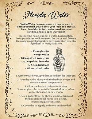 Cleaning With Florida Water, Homemade Florida Water Recipe, Homemade Florida Water, Uses For Florida Water, Florida Water Benefits, Sun Water Uses, How To Use Florida Water, Florida Water Uses, How To Make Florida Water