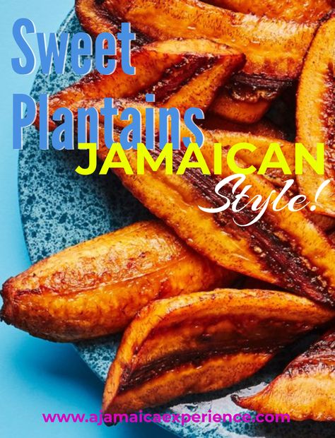 Fried Plantain Recipe Jamaican, Plantain Recipes Jamaican, Meals With Plantains, Plantains Recipes Sweet, Jamaican Side Dishes Vegetables, Fried Plantains Jamaican, Jamaican Recipes Sides, How To Cook Plantains Recipes, Jamaican Plantain Recipe