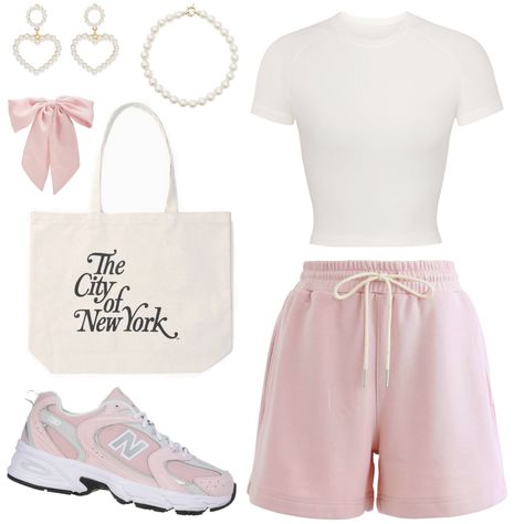 Fitness Wear Outfits, Cute Gym Outfits, Easy Trendy Outfits, Really Cute Outfits, Cute Simple Outfits, Girly Outfits, Kpop Outfits, Looks Style, Mode Inspiration