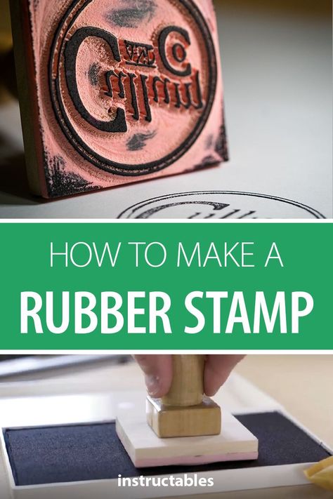 Rubber Stamps Diy, Make Your Own Stamp, Etsy Logo, Cnc Woodworking, Hand Carved Stamps, Stamp Carving, Handmade Stamps, Diy And Crafts Sewing, Advertise Your Business