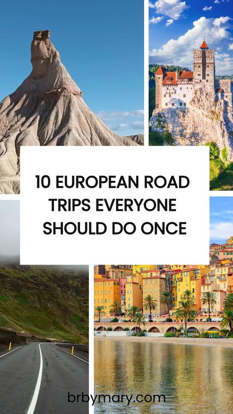 Check out these 10 European Road Trips Everyone Should Do Once. Ever thought about exploring Europe, but not sure where to start? Check out these Europe road trips you don't want to miss! European Road Trip, Romantic Road, Canada Travel Guide, Road Trip Europe, Road Trip Routes, Beautiful Roads, Us Road Trip, Natural Park, Visit Italy