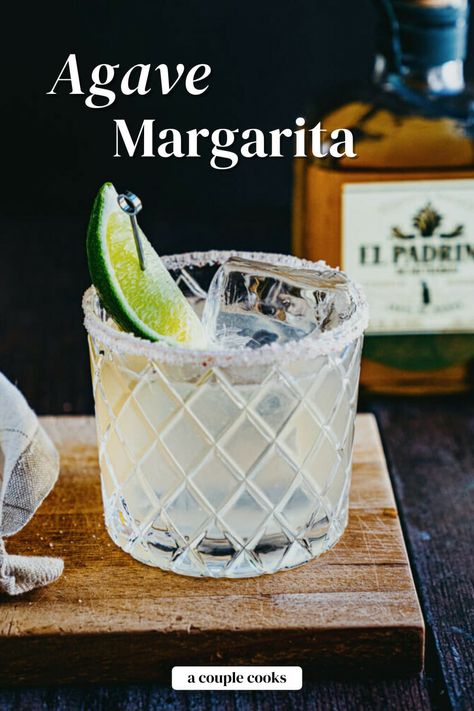 Agave Drink Recipes, Agave Recipes Desserts, Agave Tequila Drinks, Agave Nectar Recipes, Triple Sec Drinks, Agave Margarita Recipe, Girls Night Drinks Cocktails, Cointreau Cocktail, Margarita Drinks