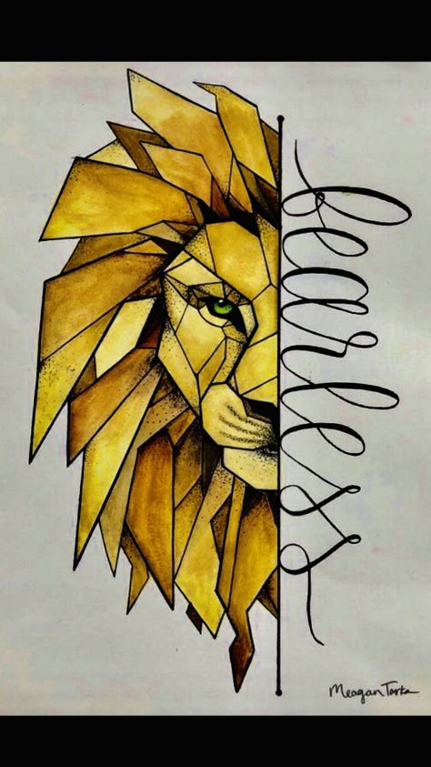 Dragon Drawing Tattoo, Geometric Art Animal, Lion Painting, Geometric Drawing, Drawing Tattoo, Lion Print, Lion Art, Art Drawings Sketches Creative, Drawings Simple