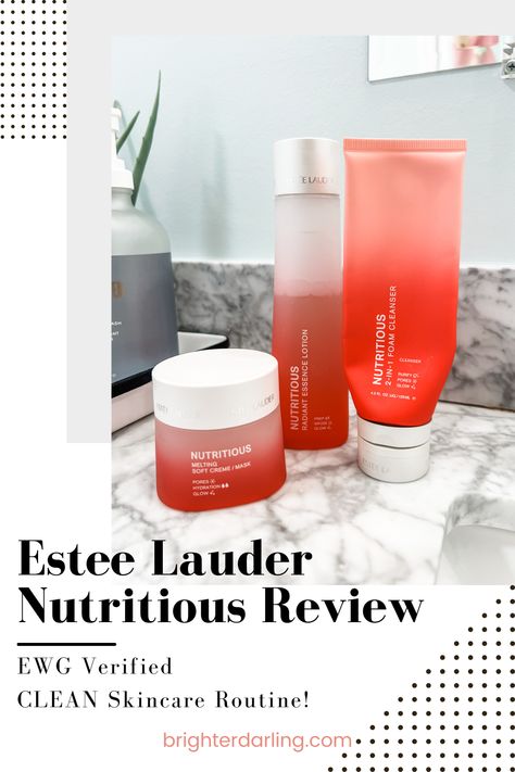 Estee Lauder Nutritious, Spf Makeup, Oil Free Moisturizers, First Aid Beauty, Skincare Review, Moisturizing Serum, Clean Skincare, Beauty Basics, Dehydrated Skin