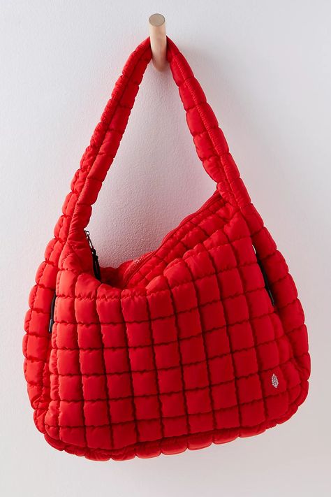 FP Movement Quilted Carryall | Free People Boho Tote Bag, Free People Bags, Chefs Kiss, Slouchy Bag, Knitting Tote Bag, Vegan Leather Tote Bag, Free People Activewear, Boho Tote, Vegan Leather Tote