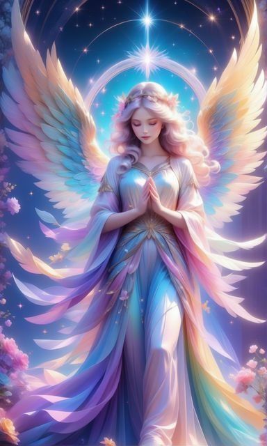 Heavenly Backgrounds, Angel Colors, Heavenly Angels Art, Pink Angels, Rainbow Colors Art, Angelic Symbols, Cinderella Art, Angel Guardian, Angel Wings Art