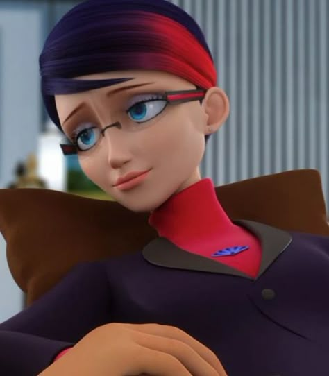 Natalie Miraculous, Nathalie Miraculous, Gabriel X Nathalie, Miraculous Ladybug Characters, Miraculous Ladybug Villains, Ladybug Characters, Hot Villains, Mlb Characters, Nathalie Sancoeur