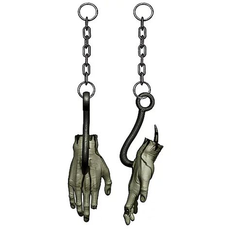 Hooked Bloody Zombie Hand Plastic Hanging Decoration, 12.5in Halloween Decorating Themes, Meat Hook, Halloween Hanging Decorations, Halloween Themes Decorations, Haunted House Decorations, Hanging Ghosts, Zombie Hand, Diy Balloon Decorations, Balloon Shop