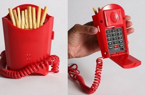 Top 10 Potatotasic French Fries Gifts Hamburger Phone, Telephone Retro, Call Me Maybe, Rotary Phone, Retro Phone, Vintage Phones, French Fry, Flip Phone, Old Phone