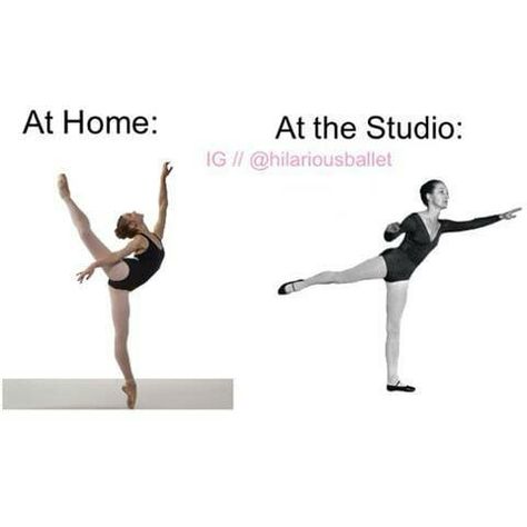 Ballet Jokes, Dance Problems, Ballerina Workout, Ballet Quotes, Dance Motivation, Dancer Problems, Dance Memes, Flexibility Dance, Ballet Technique