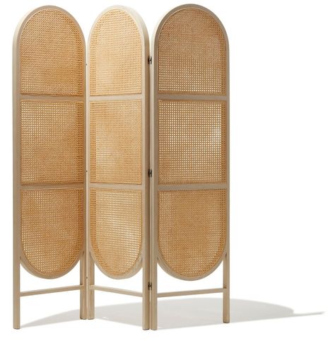 Cane Partition, Folding Partition, Cane Sofa, Industry West, Boho Styl, Cane Dining Chair, Media Furniture, Panel Room Divider, Room Screen