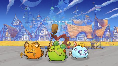 What is 'Axie Infinity' and how is it different from traditional video games? Axie Infinity, Gaming Token, Blockchain Game, Last Stand, Taking Over The World, Capital Market, Main Game, Sandbox, Blockchain Technology