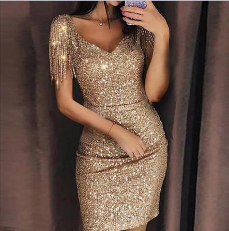 Short sparkly dresses