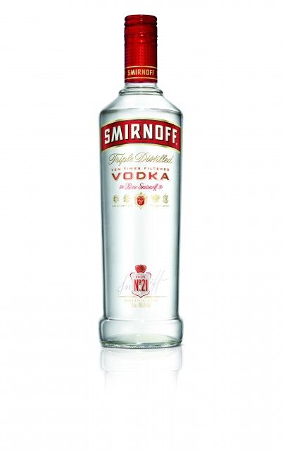 Smirnoff redesigns iconic bottle Smirnoff Bottle, Boost Energy Drink, Smirnoff Red, Vodka Red, Vodka Bar, Alcohol Spirits, Smirnoff Vodka, Vodka Brands, Coconut Cupcakes