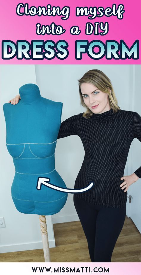 Diy Dress Mannequin, Diy Sewing Mannequin, How To Make A Dress Form, Diy Mannequin Form, Dress Form Mannequin Diy, Dress Form Diy, Diy Mannequin, Diy Dress Form, Full Body Dress Form