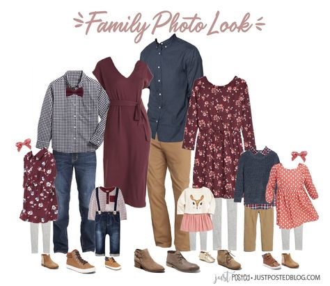 Fashion Look Featuring Boden Girls' Accessories and Old Navy Girls' Dresses by justposted - ShopStyle Fall Family Outfits, Family Photos What To Wear, Christmas Pictures Outfits, Family Portrait Outfits, Family Photo Colors, Winter Family Photos, Fall Family Photo Outfits, Family Photoshoot Outfits, Family Christmas Pictures