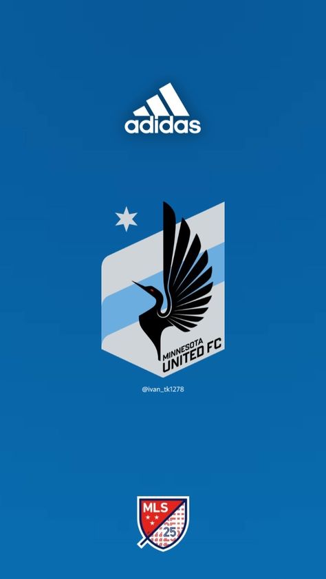 Football America, Football Logo Design, Minnesota United Fc, Soccer Poster, Tablet Wallpaper, Football Logo, Football League, Fan Page, Graphic Design Art