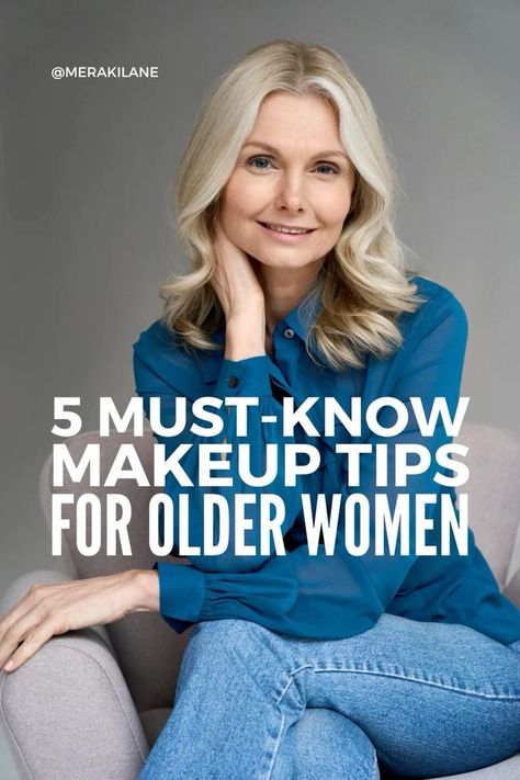 If you’re feeling lost when it comes to makeup, we’ve rounded up our favourite products and makeup tips for older women! Facelift Makeup, Makeup Tips To Look Younger, Makeup Tips For Older Women, Makeup For Older Women, Anti Aging Makeup, Makeup Advice, Target Market, Glam Hair, Makeup Transformation